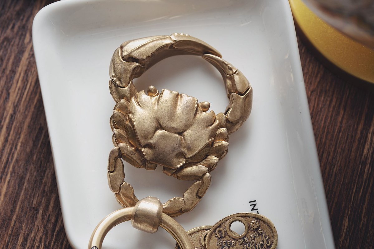 Keys resting in a ceramic catch-all tray